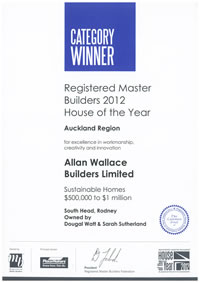 2012 Category Winner Auckland